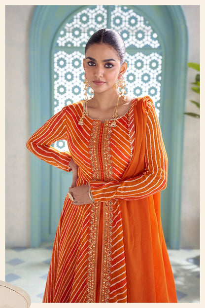 Vanilla Gulkayra Designer Chinnon Readymade Suits Wholesaler India