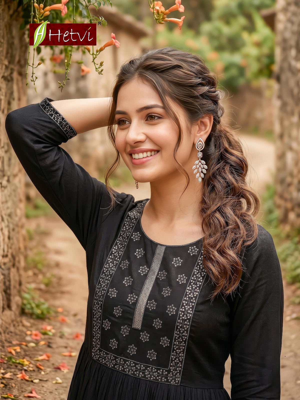 Vanita Hetvi Reyon Anarkali Kurtis Wholesale