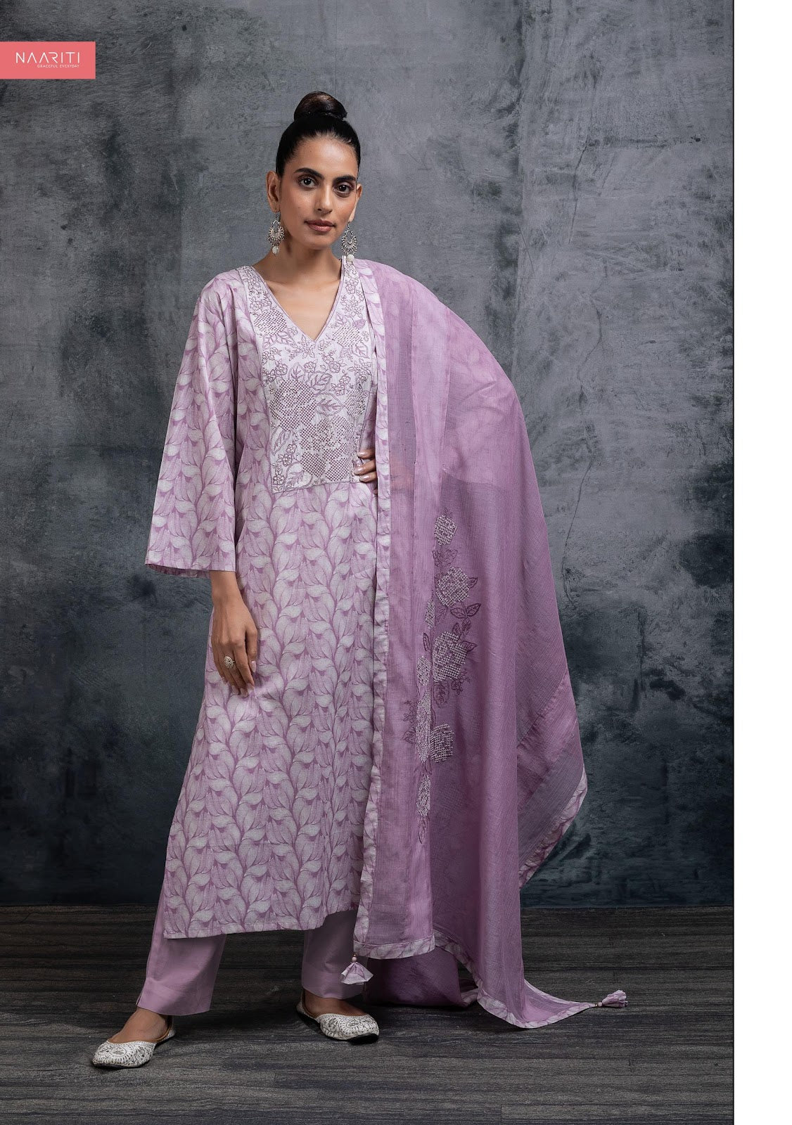 Vanka Naariti Cotton Pant Style Suits Manufacturer Ahmedabad