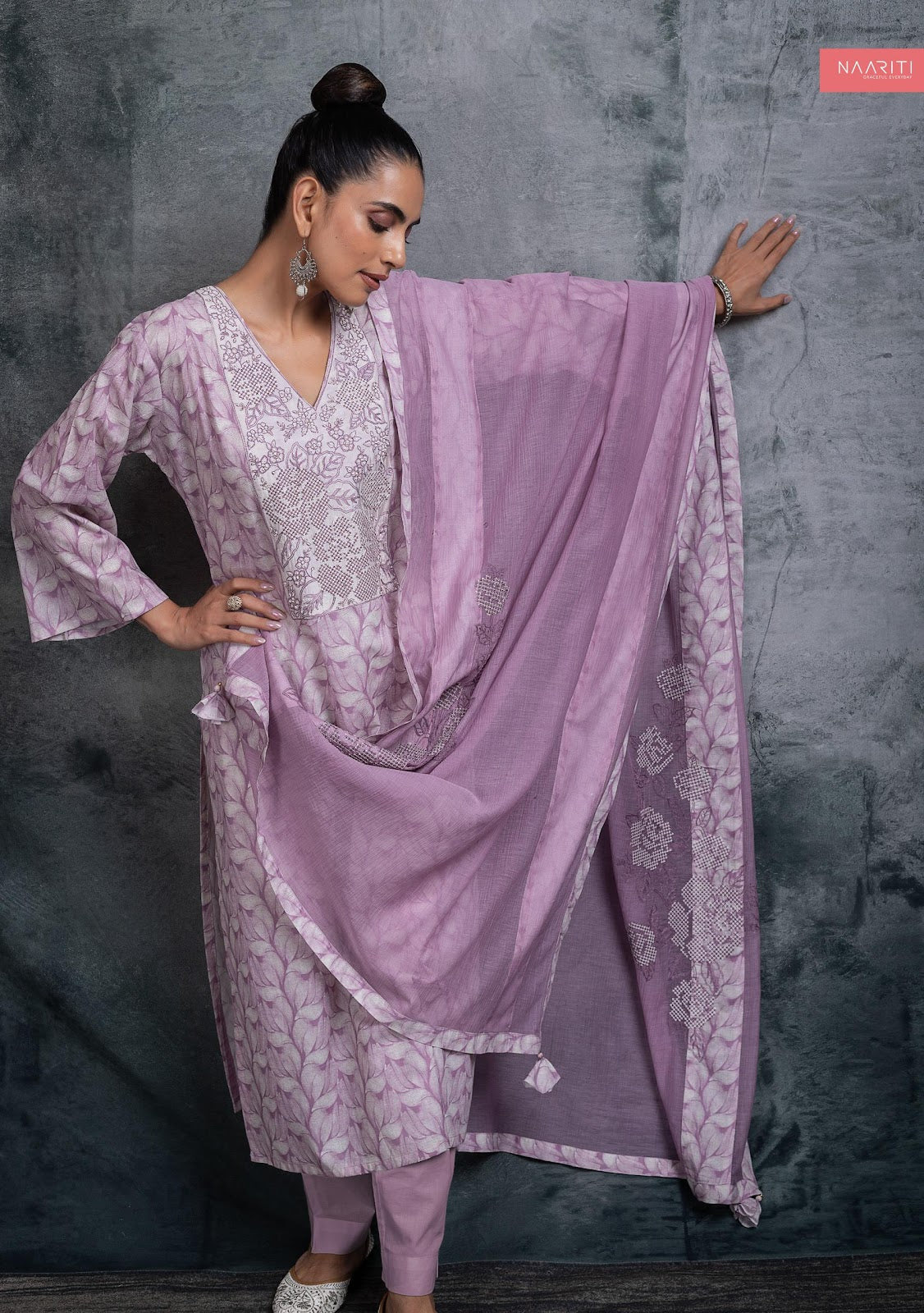Vanka Naariti Cotton Pant Style Suits Manufacturer Ahmedabad