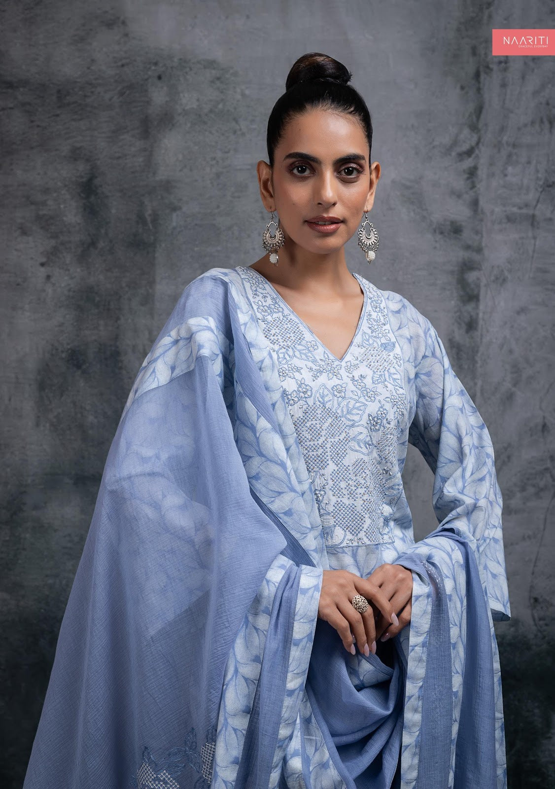 Vanka Naariti Cotton Pant Style Suits Manufacturer Ahmedabad