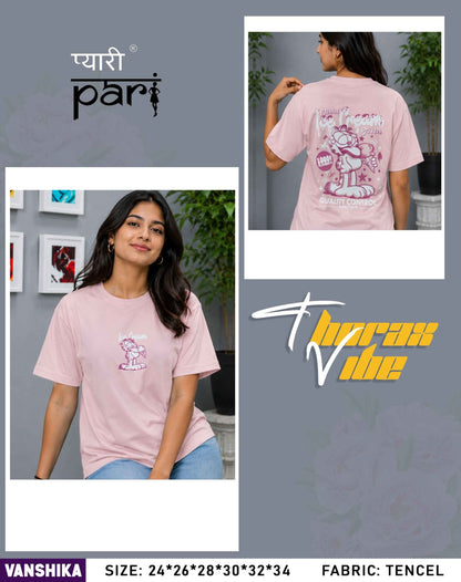 Vanshika Pyari Pari Lycra Tencil Girls Top Supplier India