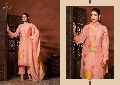 Vanshika Rupali Viscose Muslin Pant Style Suits Supplier Ahmedabad