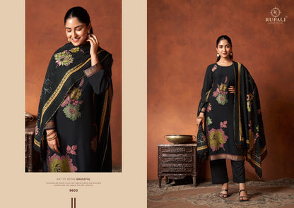 Vanshika Rupali Viscose Muslin Pant Style Suits Supplier Ahmedabad