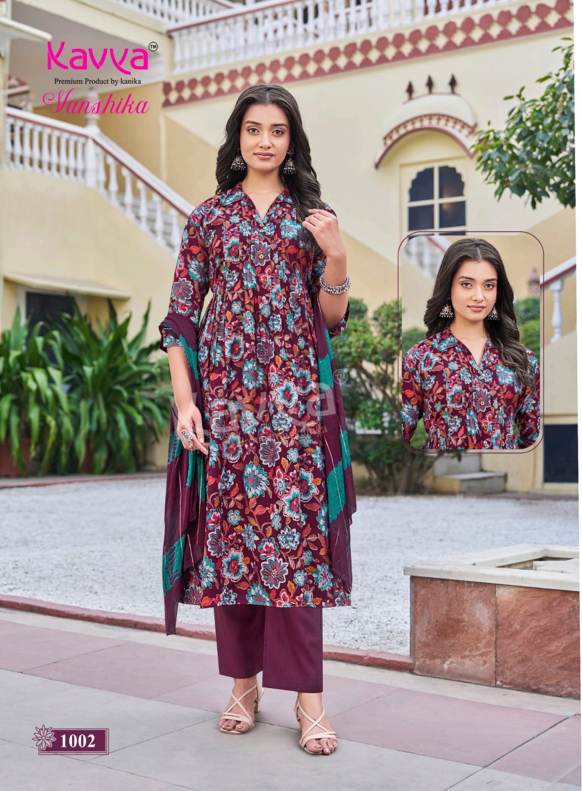 Vanshika Vol 1 Kavya Vetican Readymade Pant Style Suits Manufacturer Gujarat