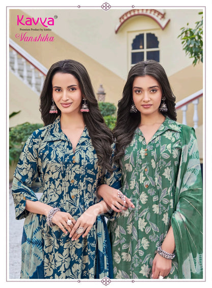 Vanshika Vol 1 Kavya Vetican Readymade Pant Style Suits Manufacturer Gujarat