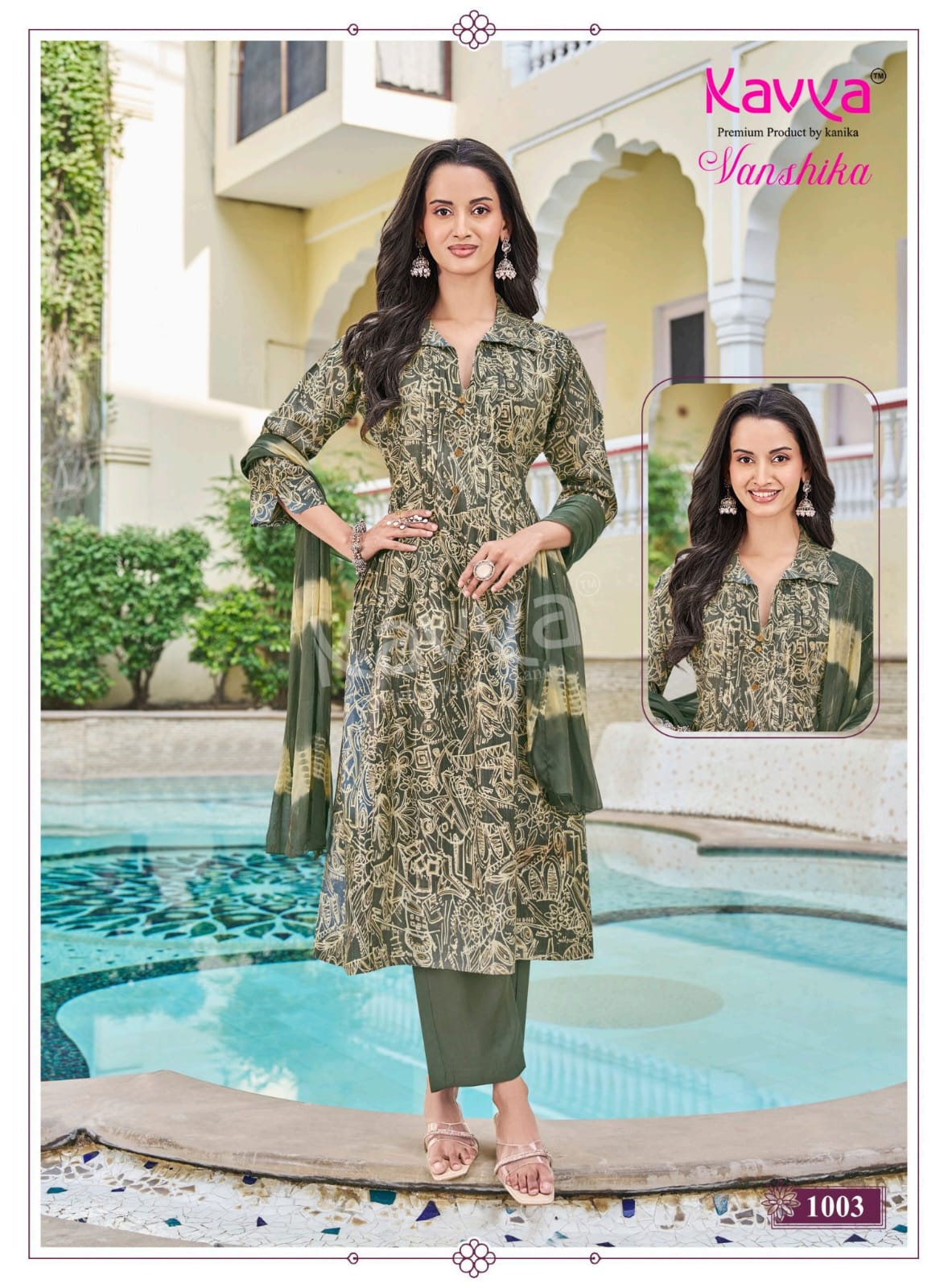 Vanshika Vol 1 Kavya Vetican Readymade Pant Style Suits Manufacturer Gujarat