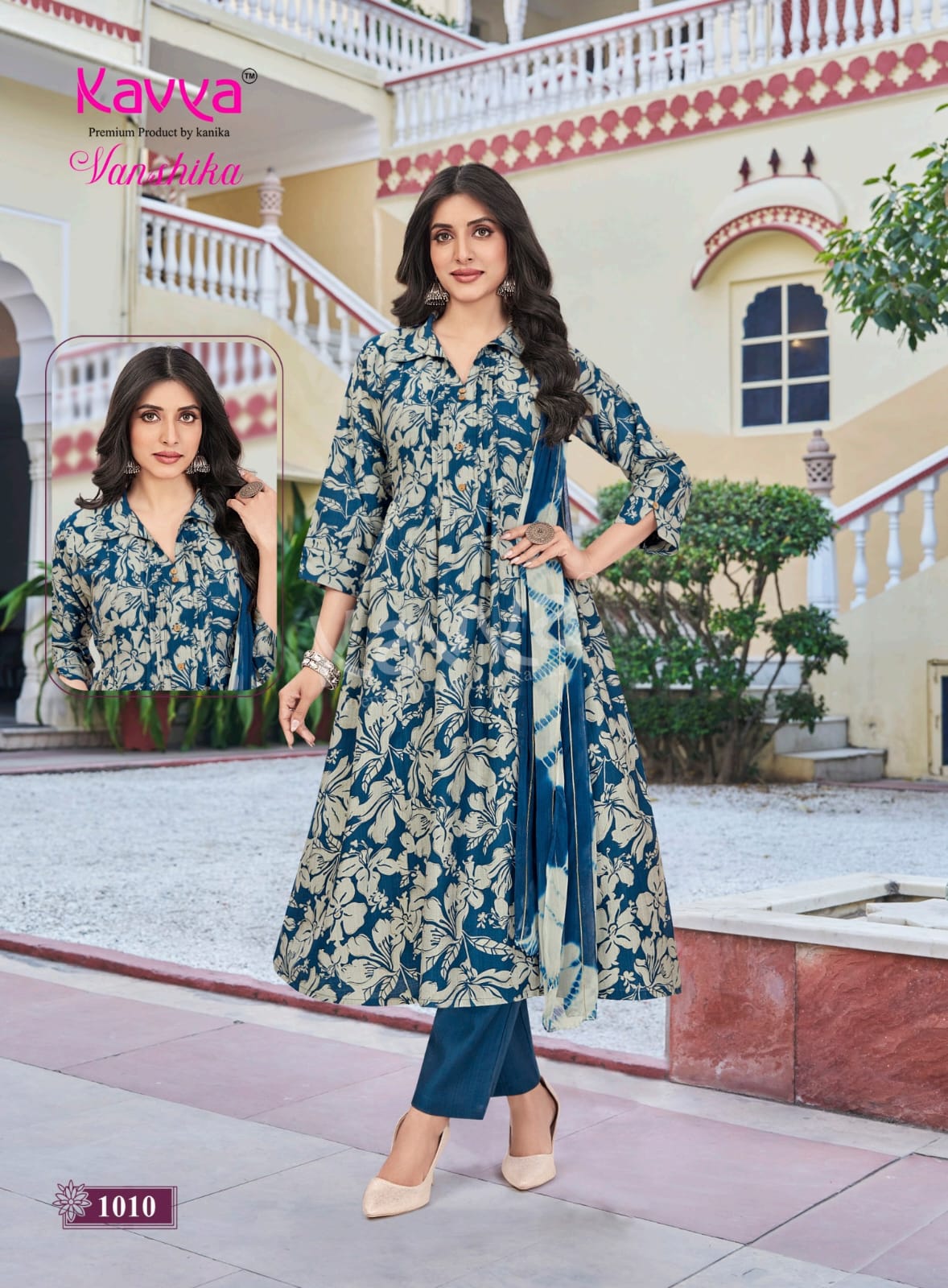 Vanshika Vol 1 Kavya Vetican Readymade Pant Style Suits Manufacturer Gujarat