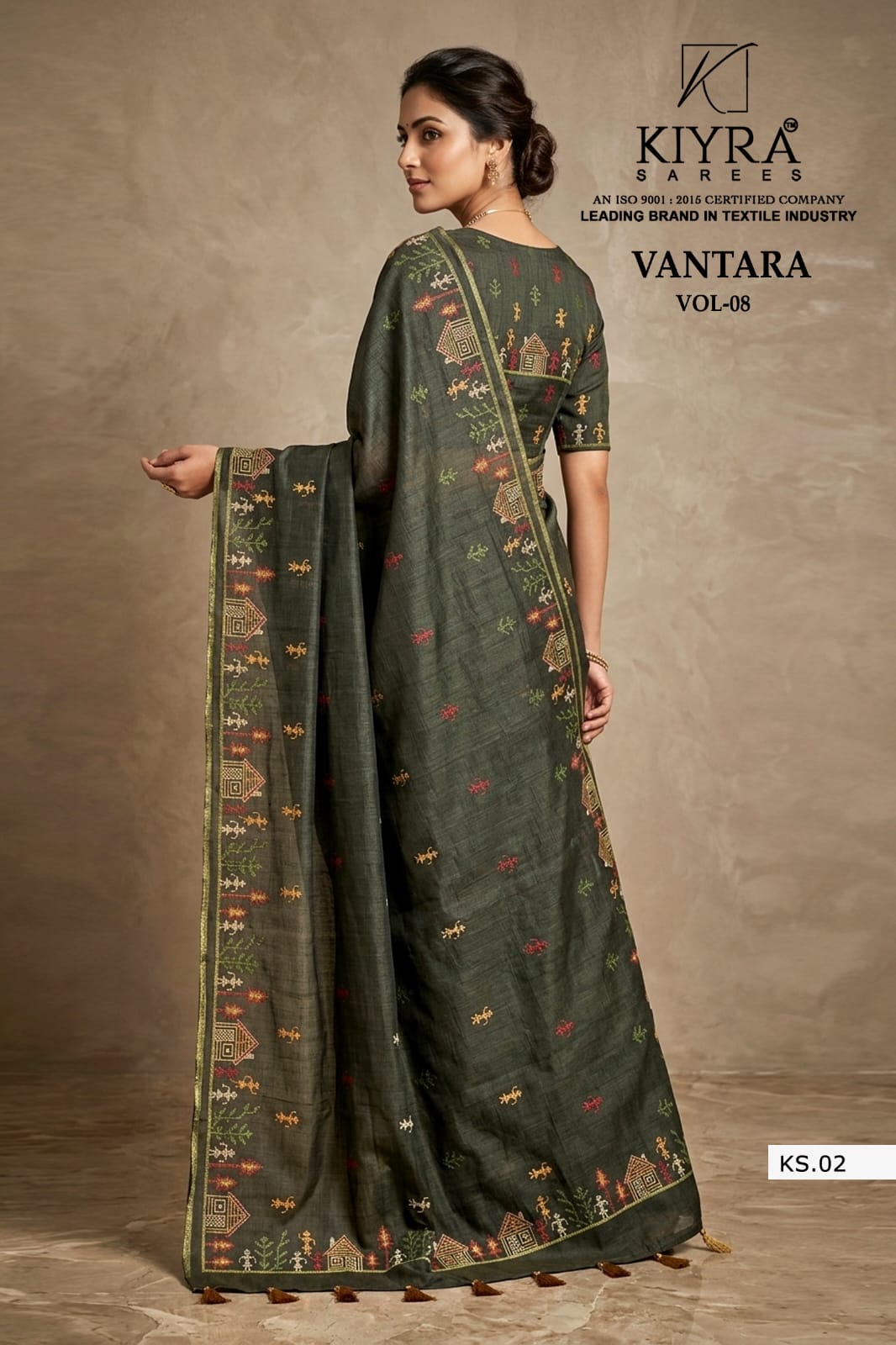 Vantara Vol 8 Kiyra Khadi Silk Sarees Manufacturer