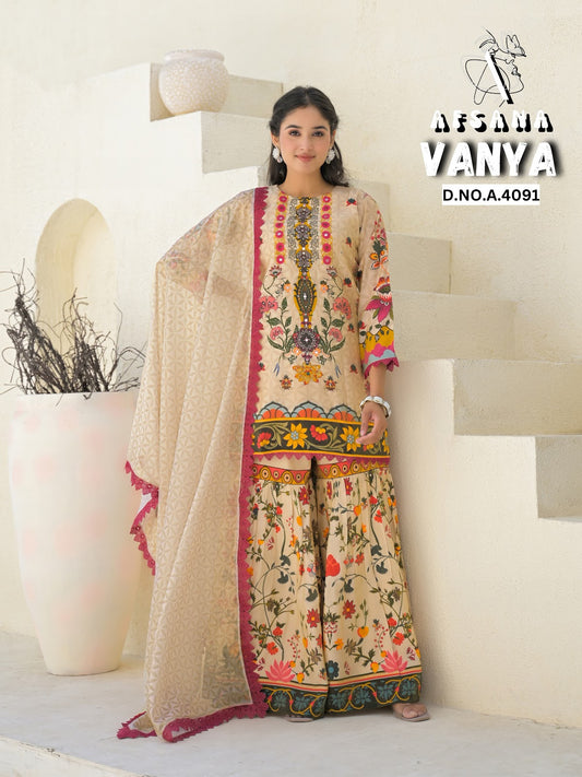 Vanya Afsana Shimmer Readymade Suits Supplier