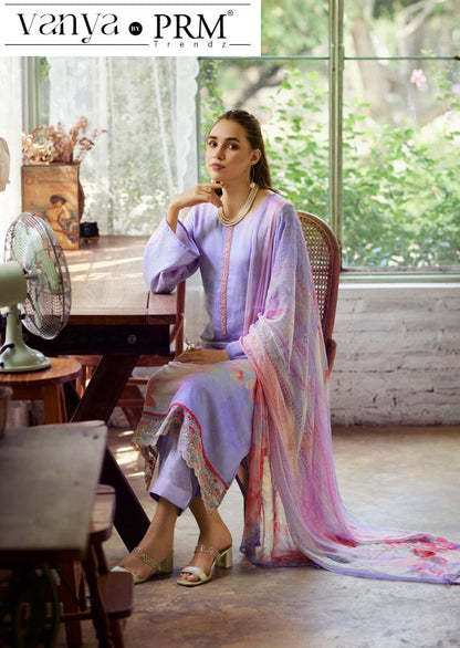 Vanya Prm Trendz Jam Cotton Pant Style Suits Wholesale Price