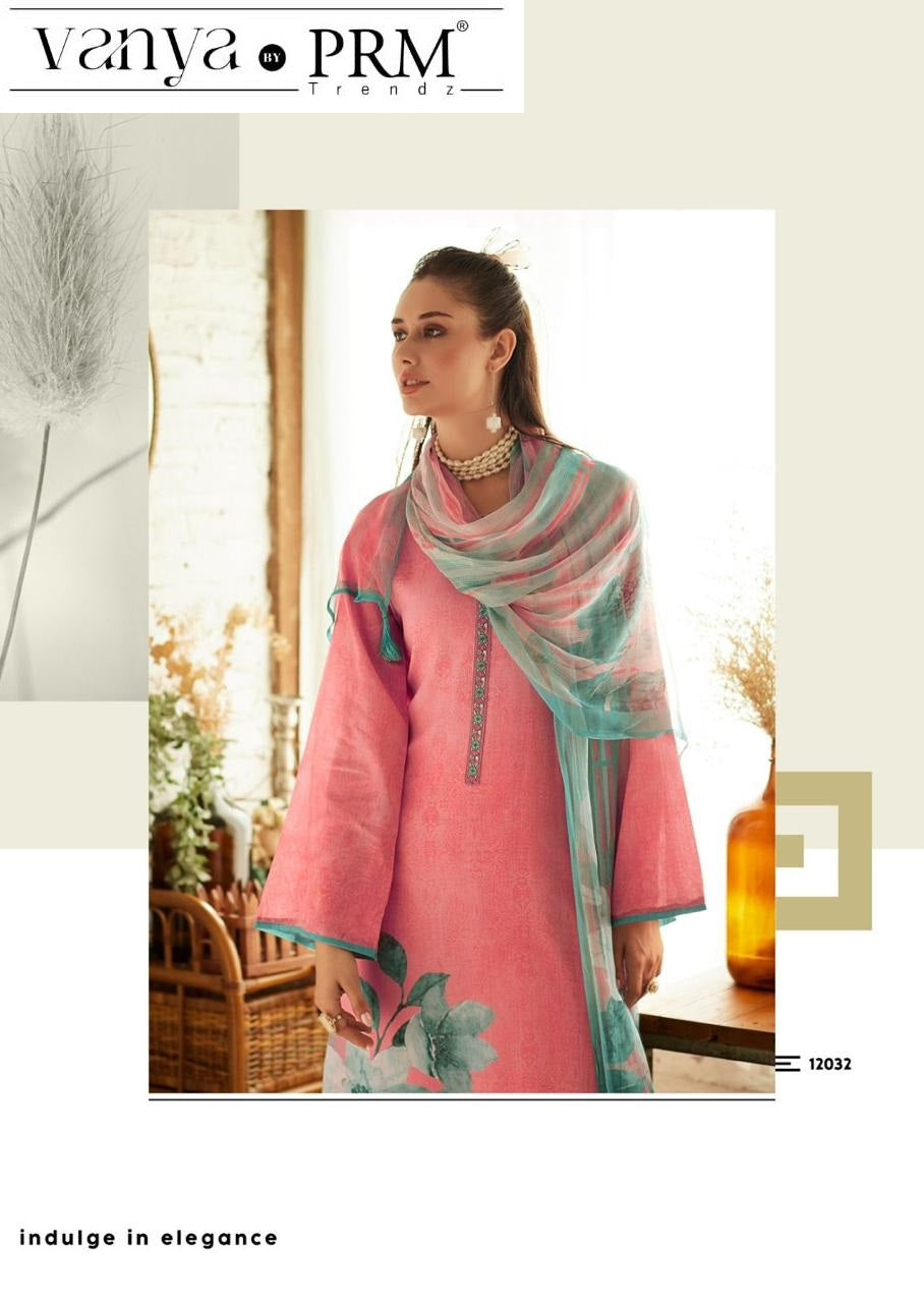 Vanya Prm Trendz Jam Cotton Pant Style Suits Wholesale Price