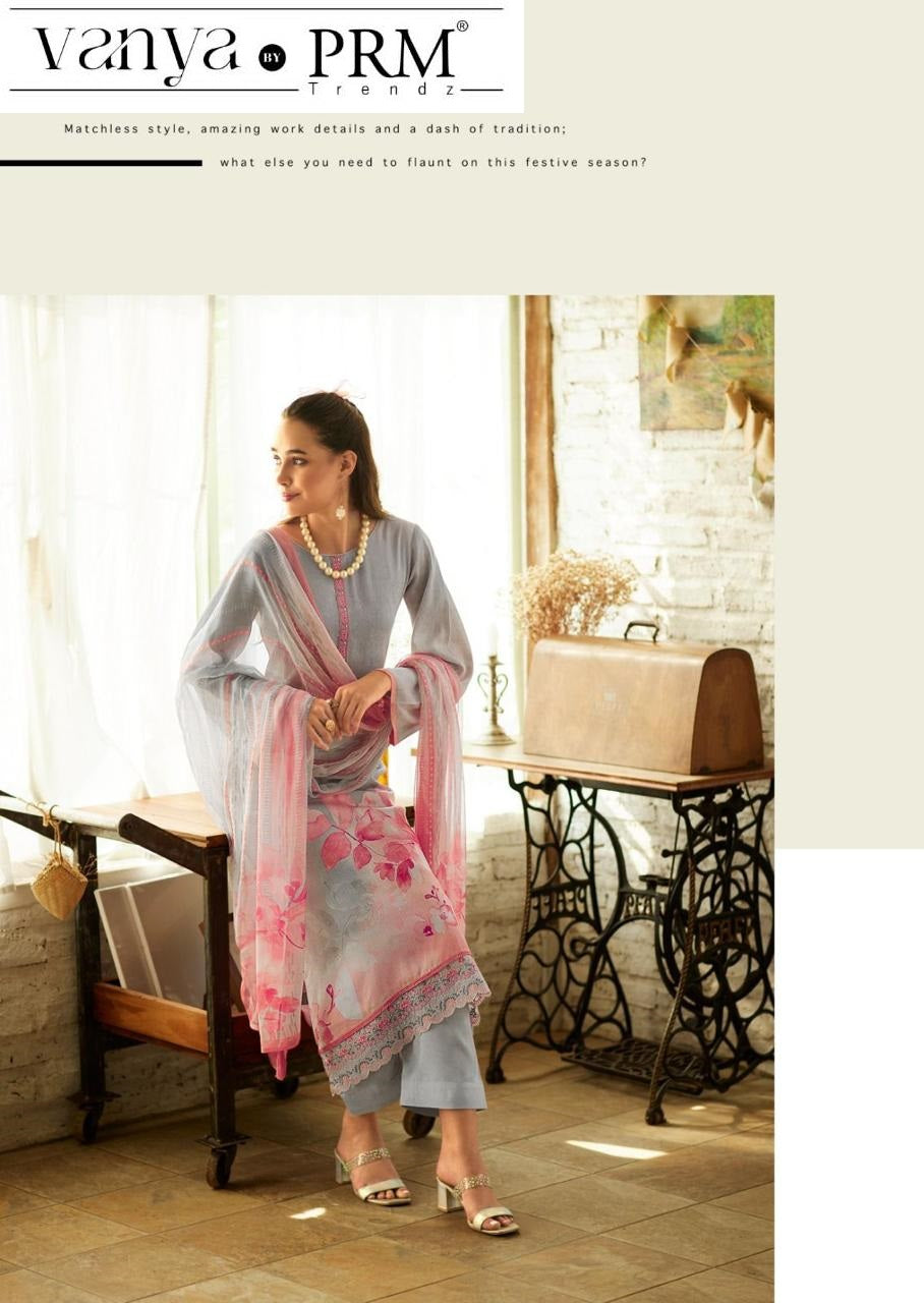Vanya Prm Trendz Jam Cotton Pant Style Suits Wholesale Price