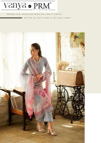 Vanya Prm Trendz Jam Cotton Pant Style Suits Wholesale Price