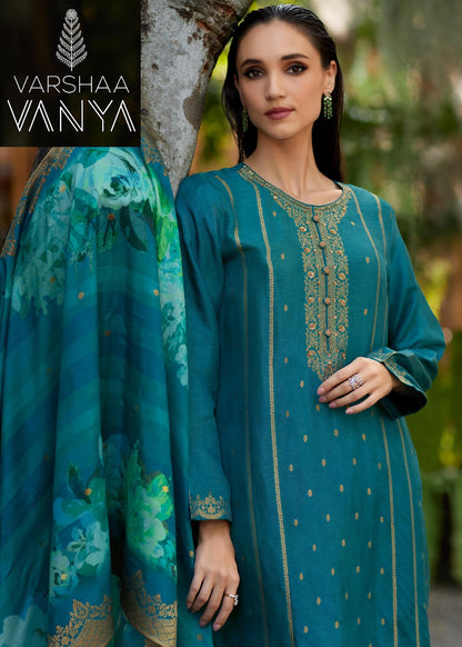 Vanya Varsha Fashions Viscose Pant Style Suits Wholesale Rate