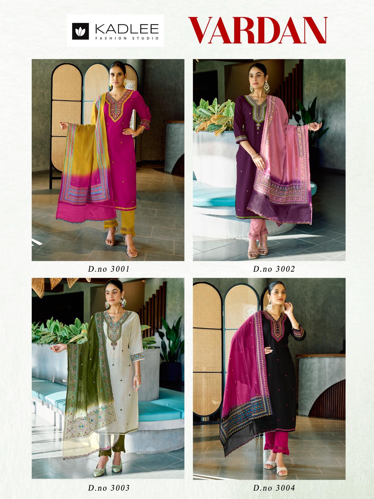 Vardan Kadlee Viscose Weaving Readymade Pant Style Suits Manufacturer Gujarat