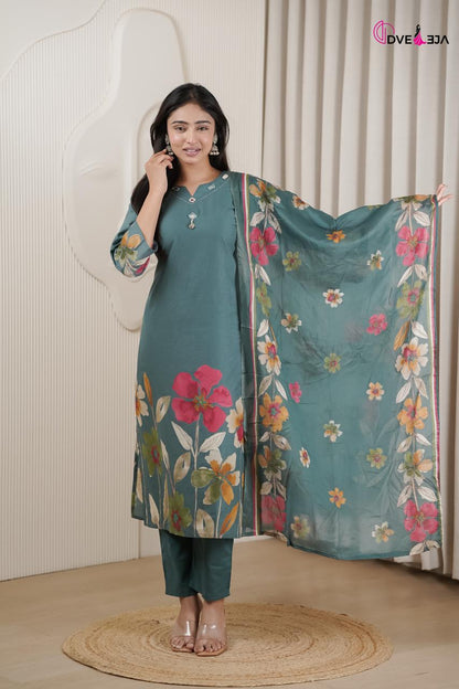 Vardani Series Dveeja Fashion Readymade Cotton Pant Suits Wholesale Price