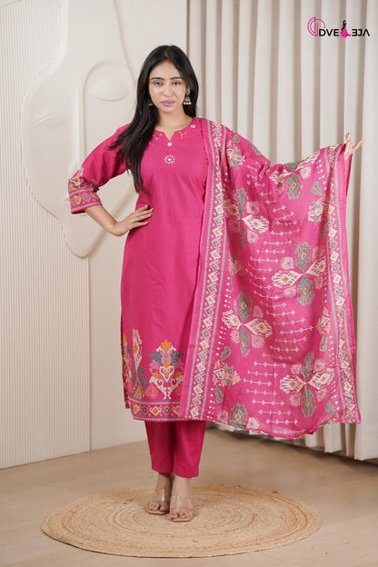 Vardani Series Dveeja Fashion Readymade Cotton Pant Suits Wholesale Price