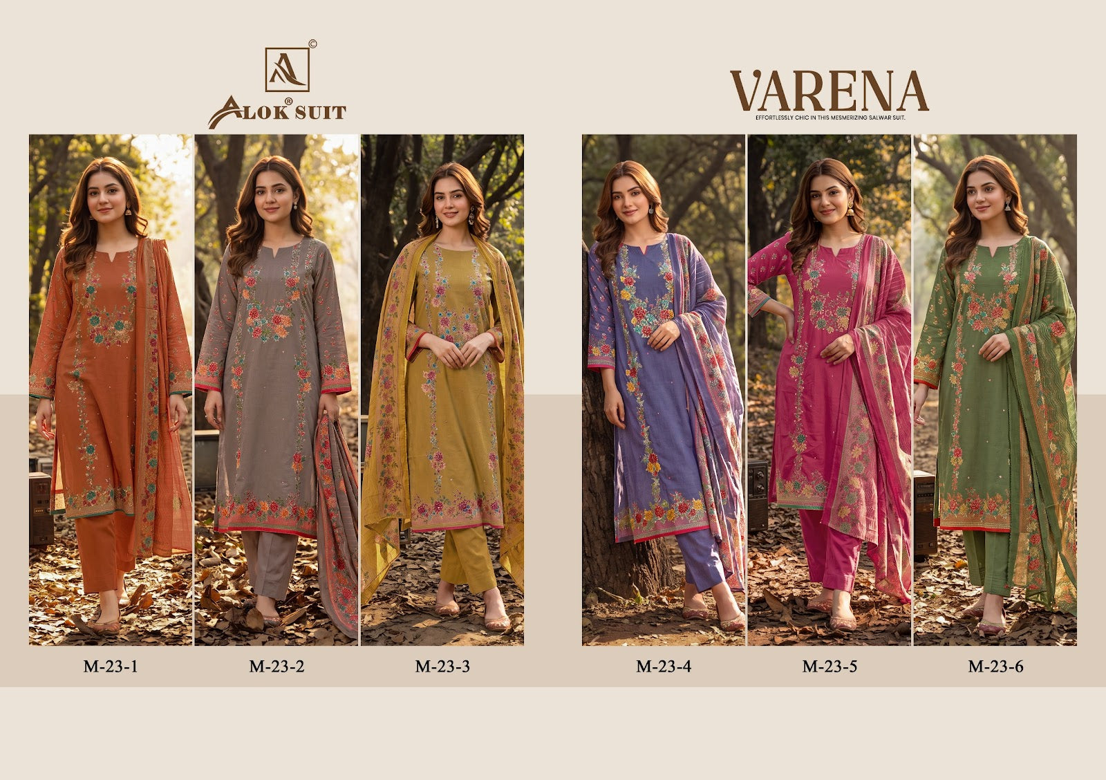 Varena Alok Modal Karachi Salwar Suits Exporter India