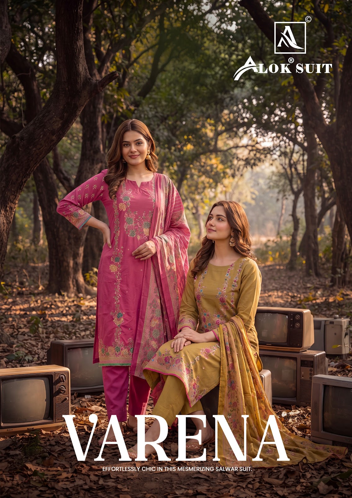 Varena Alok Modal Karachi Salwar Suits Exporter India