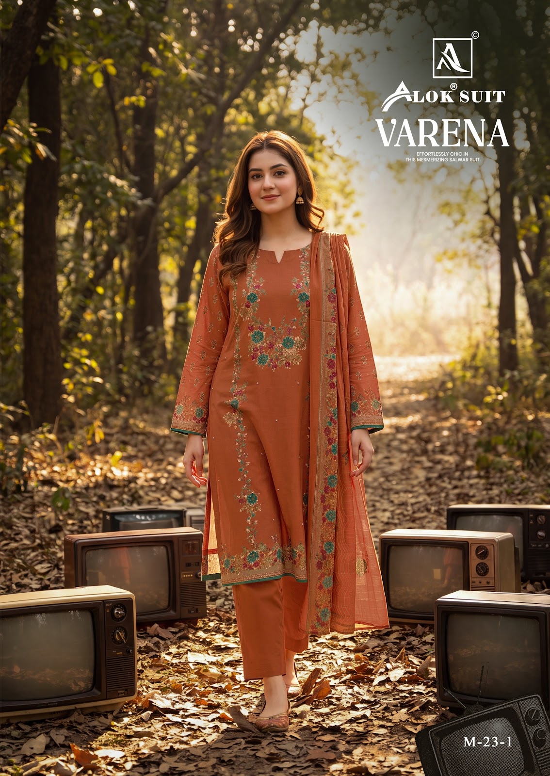 Varena Alok Modal Karachi Salwar Suits Exporter India