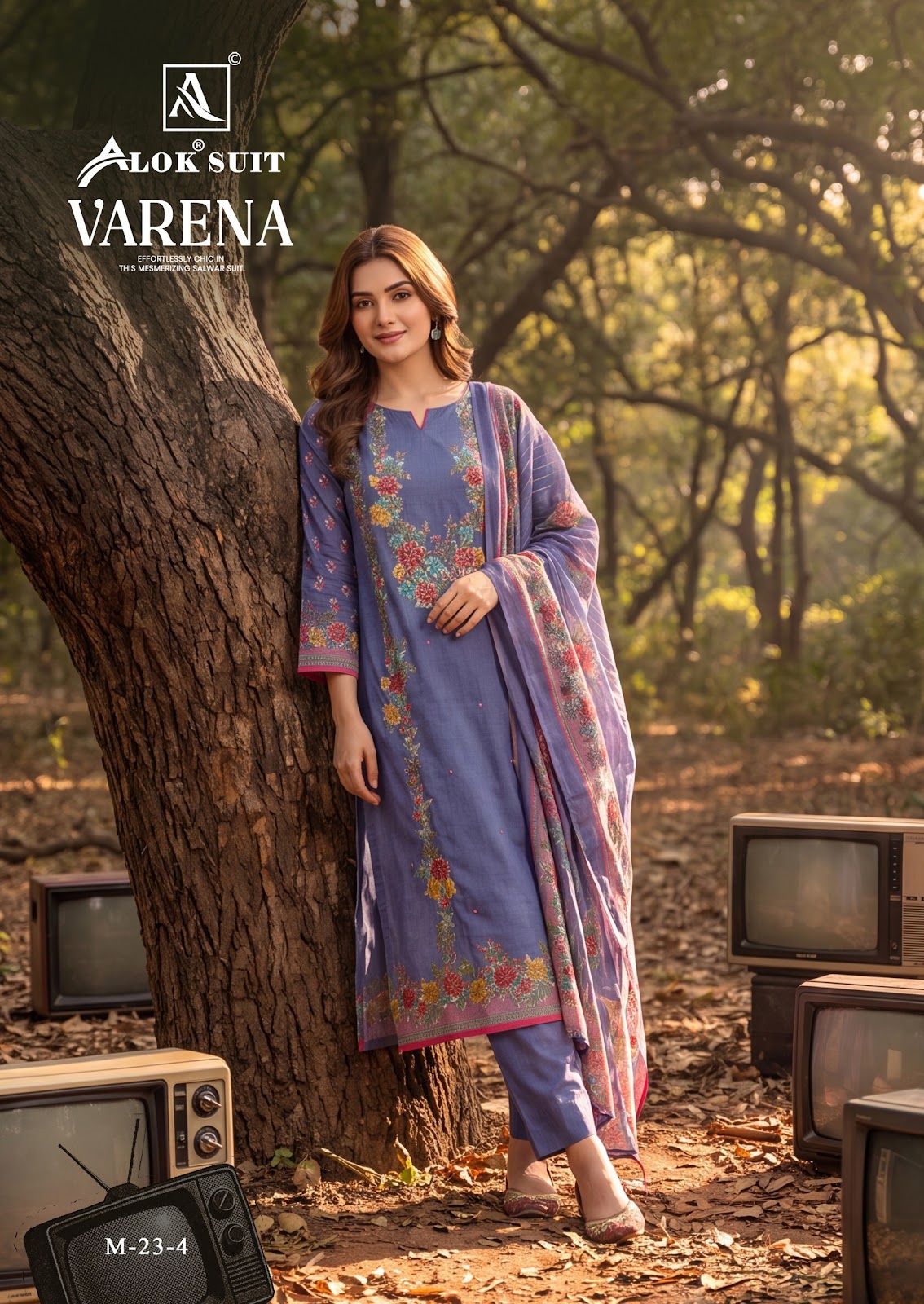 Varena Alok Modal Karachi Salwar Suits Exporter India