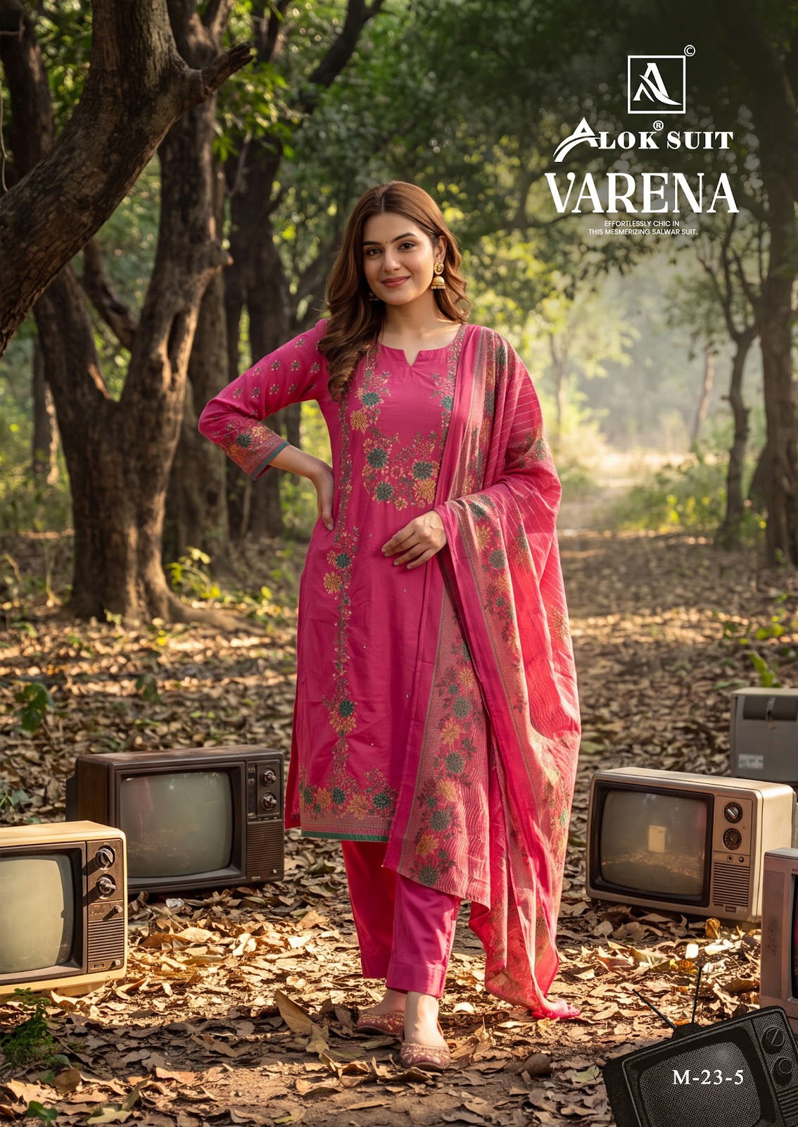 Varena Alok Modal Karachi Salwar Suits Exporter India
