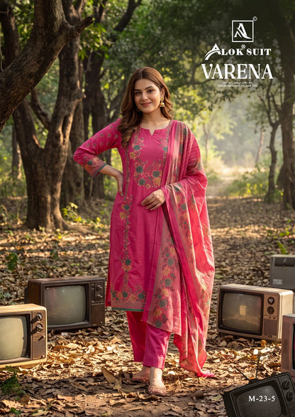 Varena Alok Modal Karachi Salwar Suits Exporter India