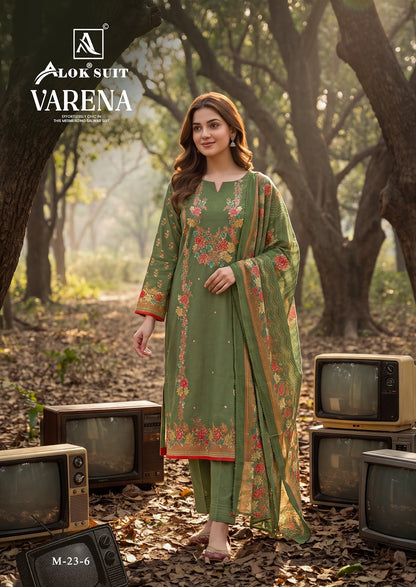 Varena Alok Modal Karachi Salwar Suits Exporter India