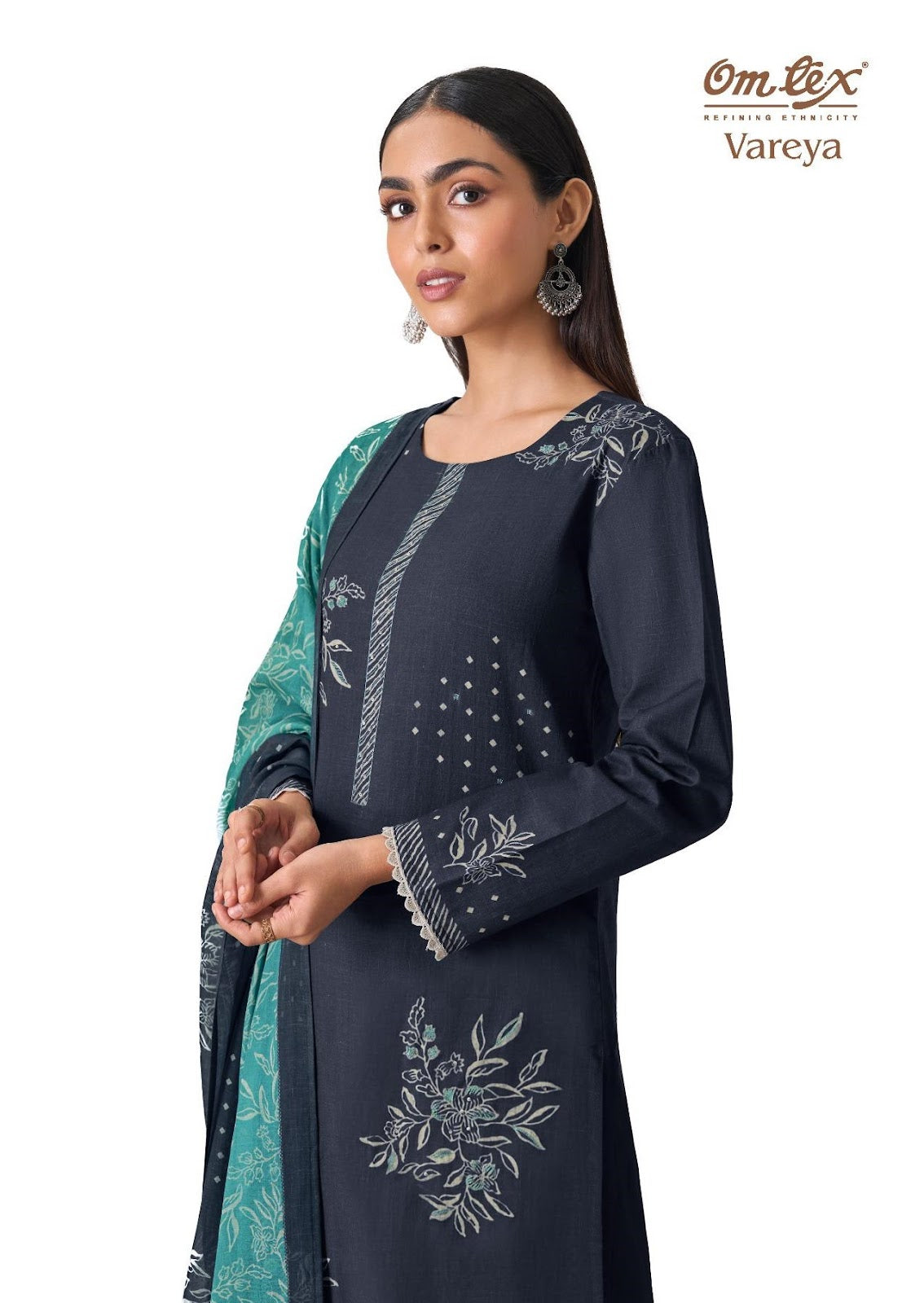 Vareya Omtex Lawn Cotton Pant Style Suits Wholesaler Gujarat