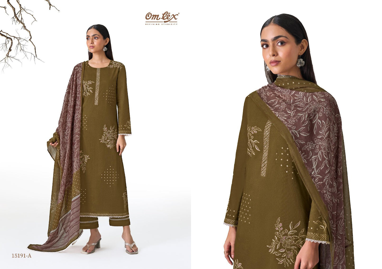 Vareya Omtex Lawn Cotton Pant Style Suits Wholesaler Gujarat