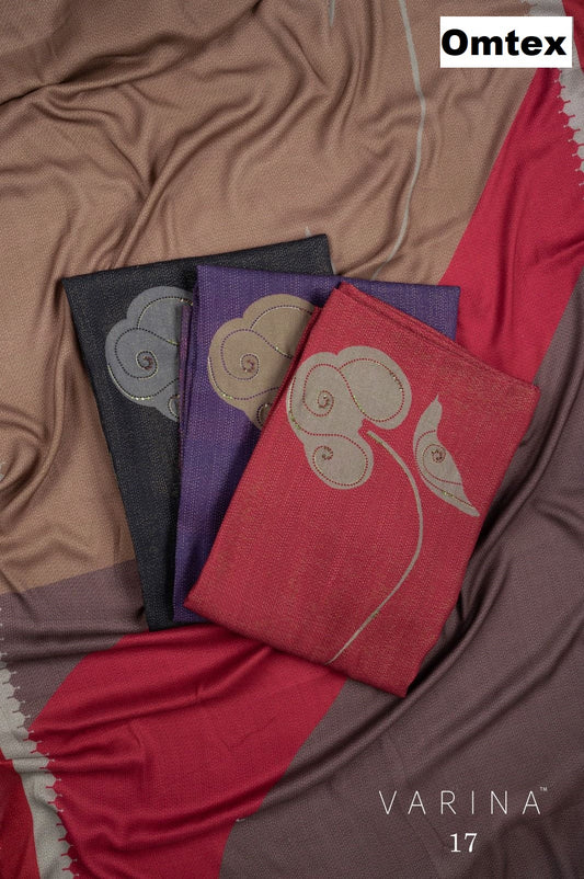 Varina 17 Omtex Pashmina Suits Wholesaler Ahmedabad