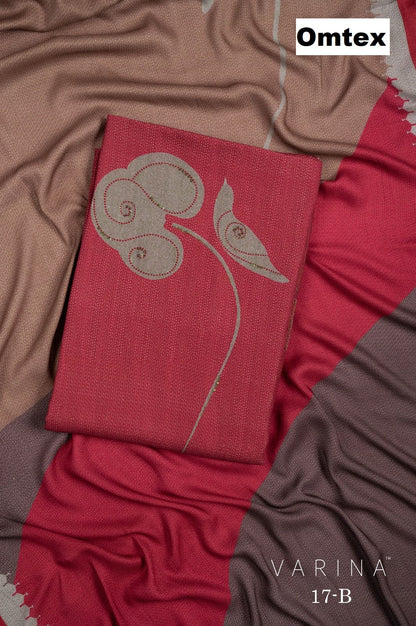 Varina 17 Omtex Pashmina Suits Wholesaler Ahmedabad