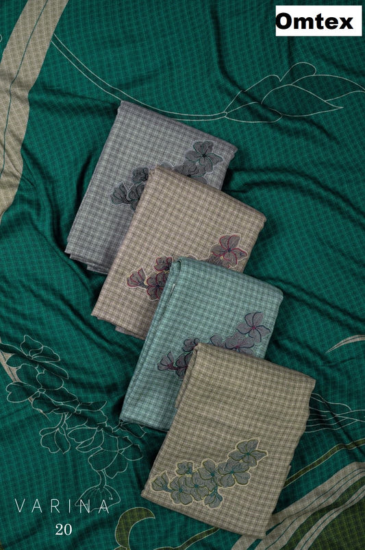 Varina 20 Omtex Pashmina Suits Supplier Ahmedabad