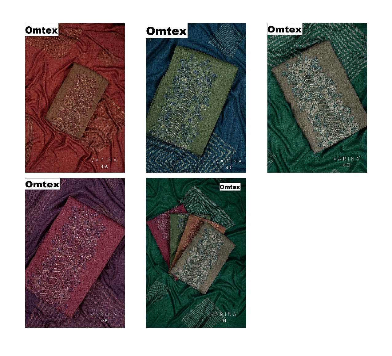 Varina Omtex Pashmina Suits Wholesaler India