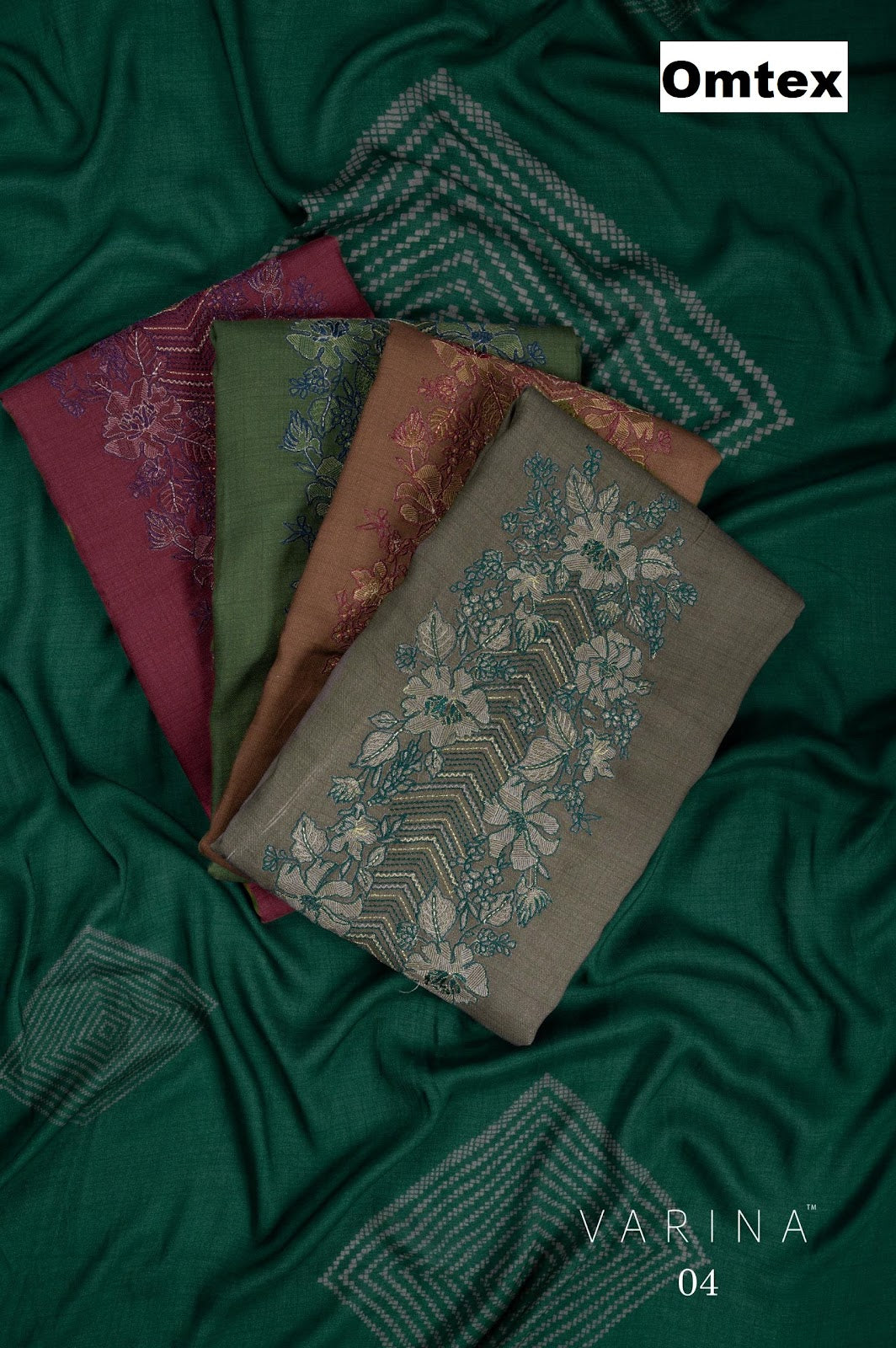 Varina Omtex Pashmina Suits Wholesaler India