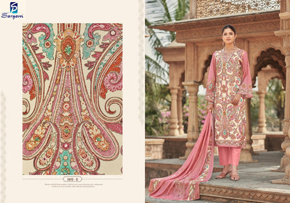 Varina Sargam Prints Viscose Muslin Pant Style Suits Manufacturer Gujarat