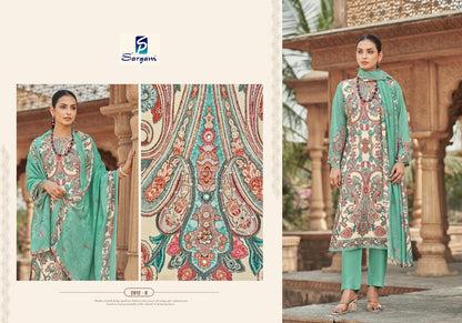 Varina Sargam Prints Viscose Muslin Pant Style Suits Manufacturer Gujarat