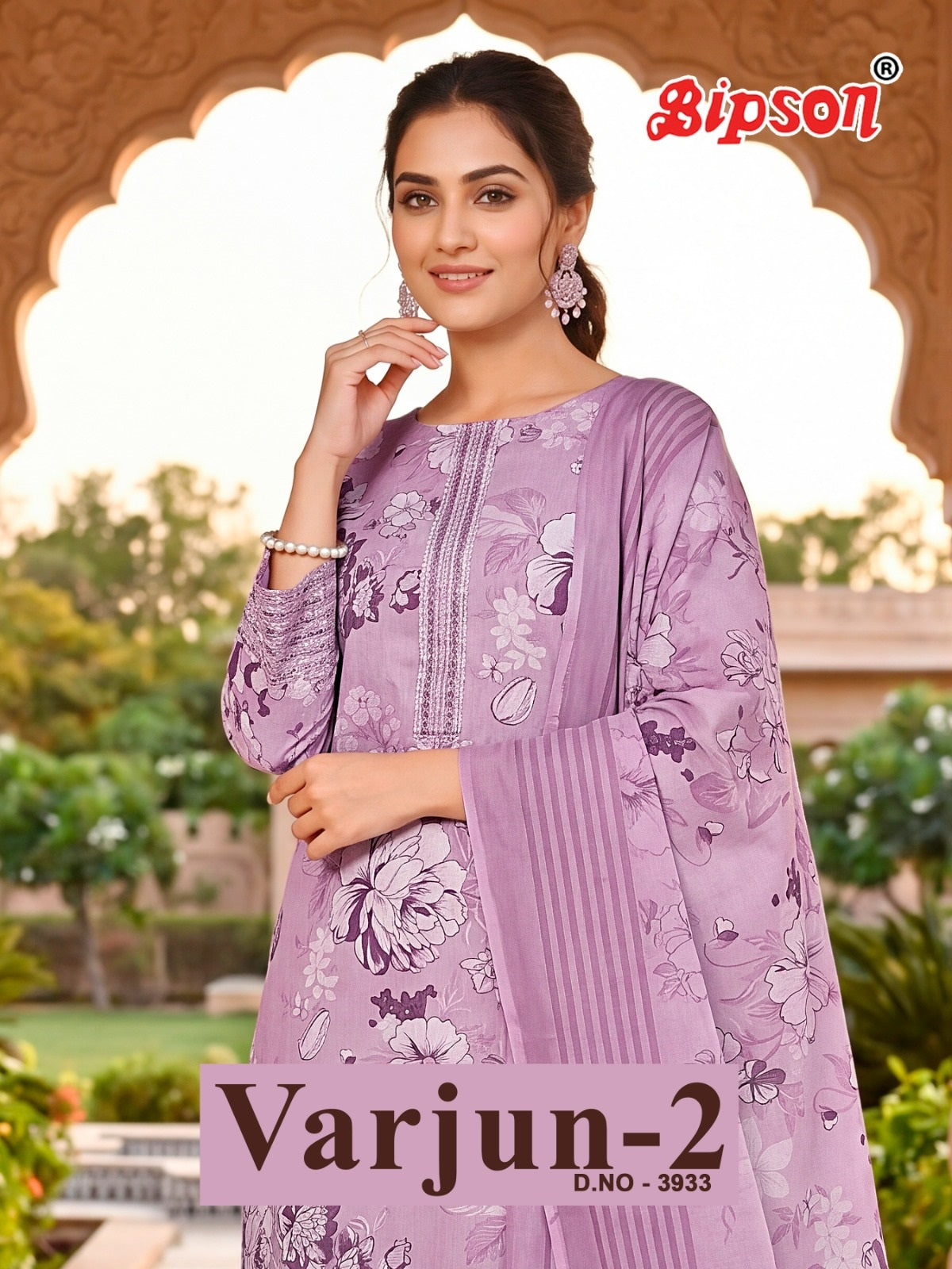 Varjun 2 Bipson Prints Cambric Cotton Pant Style Suits Manufacturer