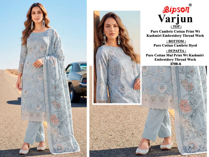 Varjun 3709 Bipson Prints Cambric Cotton Pant Style Suits Supplier India