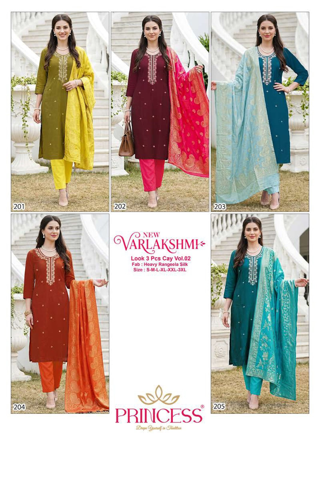 Varlakshmi Princess Creation Readymade Pant Style Suits Manufacturer