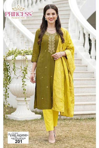 Varlakshmi Princess Creation Readymade Pant Style Suits Manufacturer