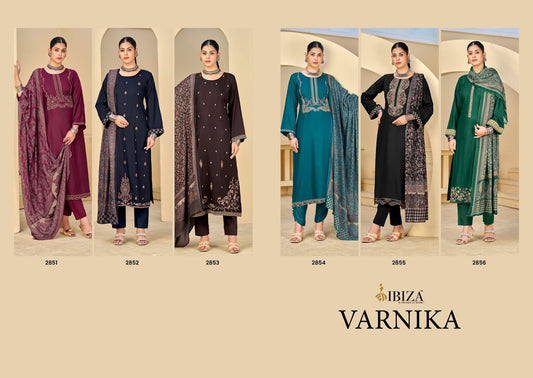 Varnika Ibiza Pashmina Suits Exporter Gujarat