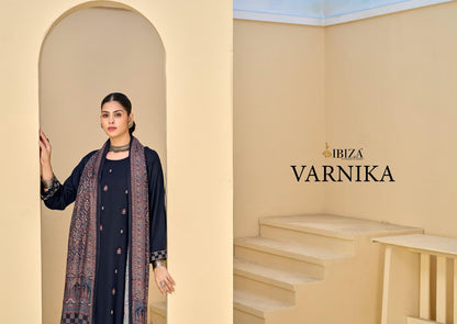 Varnika Ibiza Pashmina Suits Exporter Gujarat