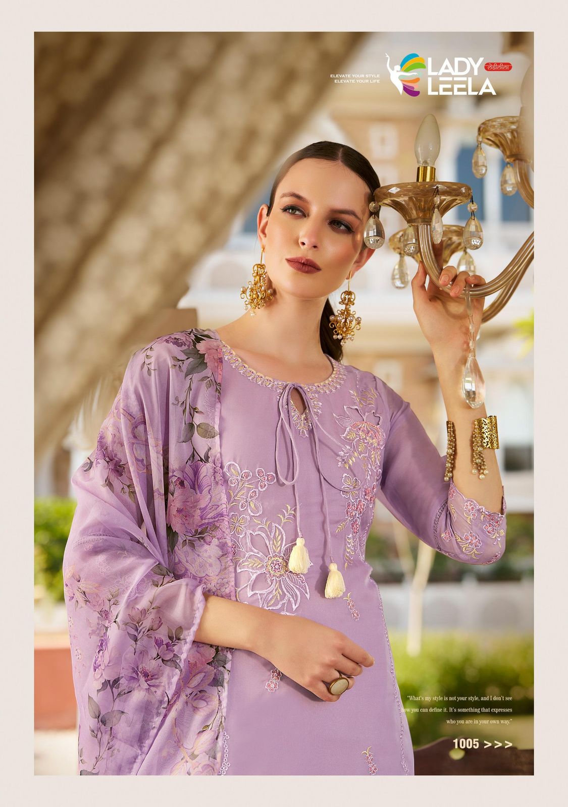 Varnika Ladyleela Organza Readymade Pant Style Suits Wholesale Rate