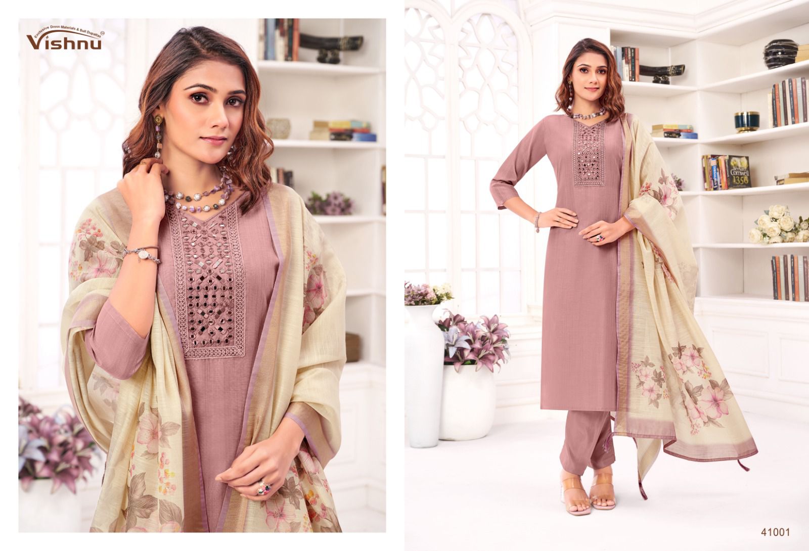 Varnika Vishnu Impex Silk Pant Style Suits Manufacturer Ahmedabad