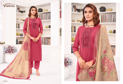 Varnika Vishnu Impex Silk Pant Style Suits Manufacturer Ahmedabad