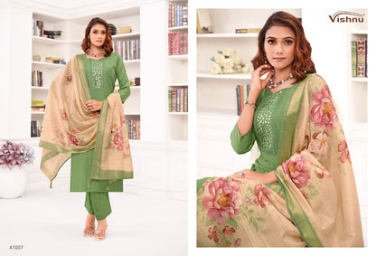 Varnika Vishnu Impex Silk Pant Style Suits Manufacturer Ahmedabad
