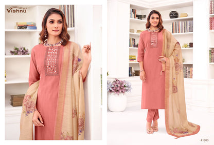 Varnika Vishnu Impex Silk Pant Style Suits Manufacturer Ahmedabad