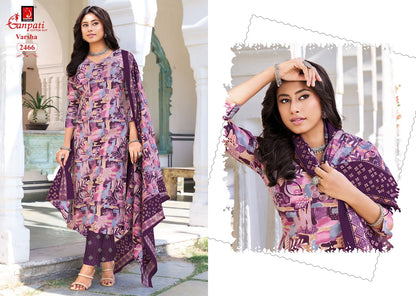 Varsha Vol 14 Ganpati Cotton Dress Material Manufacturer